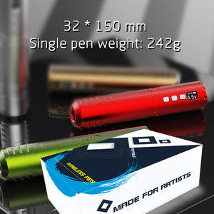Machine à tatouer sans fil à longue autonomie de 2000 mAh avec course de 3,5 mm pour les artistes de studio, excellente offre pour le maquillage permanent électrique - Product Image 5