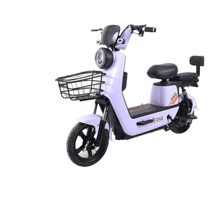 Saihuhu <span class=keywords><strong>Vélo</strong></span> de ville électrique 48V Moteur de moyeu arrière Cadre en acier à 3 vitesses Batterie au plomb-acide avec capteur pour adultes - Product Image 1