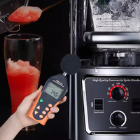 Blender industriel commercial robuste 8002 avec moteur en cuivre pur, 26000 tr/min, 5 vitesses et plus, prise en charge de la langue allemande