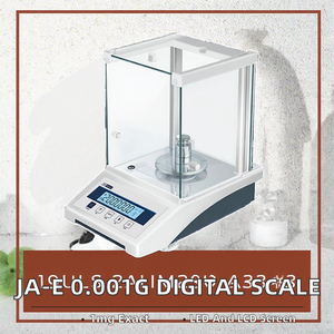เครื่องชั่งวิเคราะห์ดิจิตอล JA-E 0.001 กรัม-500 กรัม ความละเอียด 1 มิลลิกรัม เครื่องชั่งสำหรับห้องปฏิบัติการ โครงสร้างพลาสติก รับผลิตแบบ OEM/ODM หน้าจอ LED/LCD - Product Image 2
