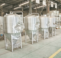 Cuve de Fermentation de Bière Artisanale de 500 L pour Système de Brasserie Micro-artisanale Commerciale Vente Directe d'Usine