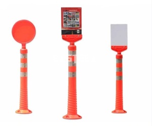 Пластиковая сборка конуса движения гибкий контрольный сигнальный щит для безопасности дорожного движения - Product Image 1