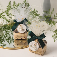Paniers-cadeaux uniques et écologiques en copeaux de bois pour mariage et Saint-Valentin, mini paniers ovales multifonctionnels décoratifs pour le rangement