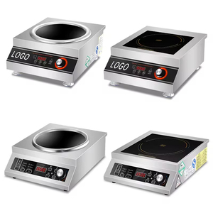 Thương mại điện chảo cho Bếp cảm ứng 3500 Wát thép không gỉ hồng ngoại Nồi đơn Burner Fry CE ETL cho <span class=keywords><strong>UL</strong></span> chứng chỉ - Product Image 6