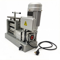 Machine à rouler les bijoux électrique 550W, laminoir à or et argent, équipement de façonnage des fils et des métaux pour atelier de bijoutier