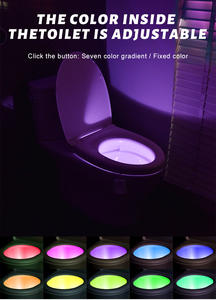 ไฟโปรเจคเตอร์ RGB สีอัจฉริยะใหม่, ไฟกันน้ำตรวจจับการเคลื่อนไหวในห้องน้ำโคมไฟแหล่งกำเนิดแสงคู่ชาร์จไฟสี - Product Image 2