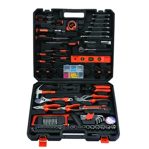 72PC Professional Hand Tools sets Household Repairing Combination Repair Wrench Sleeve Hardware Tools Box