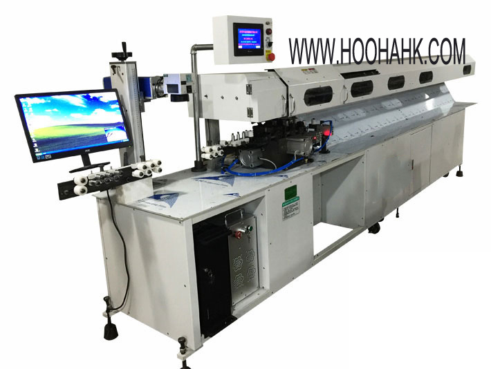 HH-1500L+G Automatic Laser Marking and Cutting Wire Stripping Machine