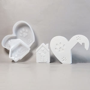 Casa de amor ecológica hecha a mano modelo S1526 PC estilo Ins adornos decorativos DIY Almacenamiento de moldes para resina plástica arte Silicona - Product Image 4