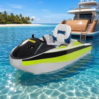Jet ski électrique et bateau à moteur très demandés pour les sports nautiques en mer et en lac, vitesse maximale de 52 km/h