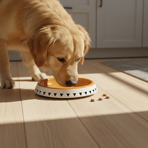 Tigela de Cerâmica Personalizada Larga e Rasa para Gatos, para Comida e Água, Antiderrapante, para Cães Pequenos e Gatos - Product Image 2