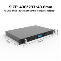 Système d'alimentation UPS montable en rack 1U 2U 3U 650VA 850VA 1KVA 1200VA 1500VA 1KVA 2KVA 3KVA avec batterie intégrée
