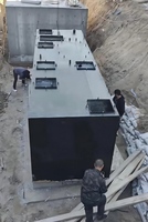 Planta de Tratamiento de Aguas Residuales MBR en Contenedor, 20m/H, Sistema de Instalación en Suelo sin Construcción, Automatizado por PLC, 1 Año de Garantía, para Zonas Rurales Remotas