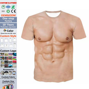 Kaus Pria Cetak Sublimasi Semua Over Kustom Harga Murah JL-0112C T-<span class=keywords><strong>Shirt</strong></span> Otot Cetak <span class=keywords><strong>3D</strong></span> Khusus untuk Pria - Product Image 1