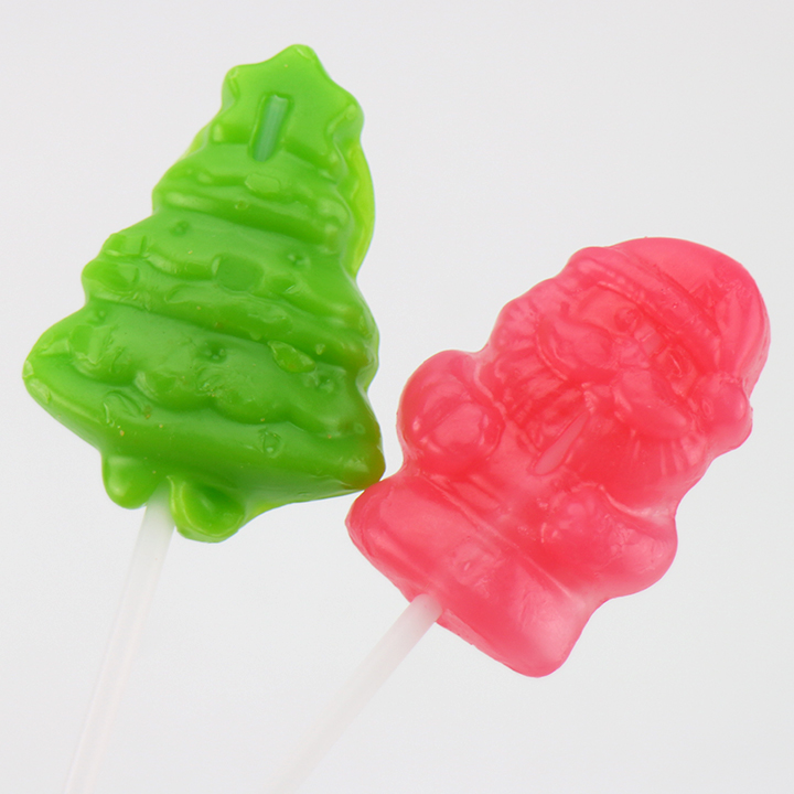 christmas tree lollipop