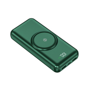 Batería de polímero de litio de alta capacidad de 20000 mAh, banco de energía portátil, <span class=keywords><strong>carga</strong></span> rápida de 10 W, tipo C, micro USB, cargador inalámbrico para teléfono móvil - Product Image 2