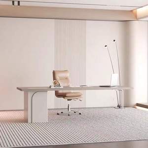 Yeni tasarım 2024 Modern tarzı ev ceo'su yönetici masası ofis mobilya seti Modern lüks yönetici ofis masaları - Product Image 5