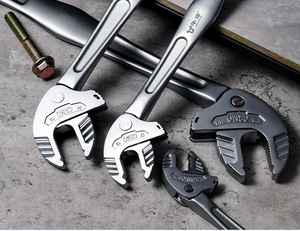 Crab Clamp Adjustable <strong>Ratchet</strong> <strong>Wrench</strong>, Industrial Grade Fast Adaptive Large Opening Multifunctional <strong>Wrench</strong> for Workshop - Product Image 3