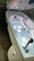 Xianli GD 3D Multifonctionnel Musique Infrarouge Vapeur Sèche Lumière LED DVD Jacuzzi Bain de Thérapie Spa Pod Lit de Massage