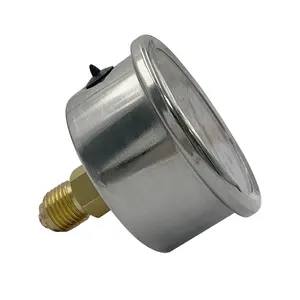 1/8 NPT đo áp suất nhiên liệu Analog 0-15psi 1.6 Mpa magnehlic đo áp suất