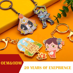 Individuelles Würfel-Design Fidget Spinner Zinklegierung Metall-Schlüsselanhänger Angepasster Großhandel Charakteristisches LOGO Schlüsselringe Geschenk-Schlüsselanhänger - Product Image 3