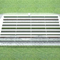 Membrane gonflable à air Serre agricole Structure à membrane pneumatique Dôme gonflable à air Bâtiment gonflable