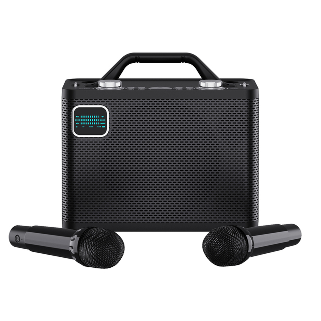 Hot Selling Portable Trolley Karaoke Speaker With Mic for Family Karaoke Outdoor Party
