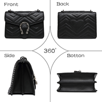 Sac à bandoulière de luxe pour femme, imprimé serpent, vintage, en PU, petit sac carré à chaîne avec rabat, vente chaude