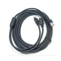 Nouveau style câble spiralé enroulé 3M Type PS2 pour clavier et lecteur de codes-barres Datalogic LS1203 LS2208