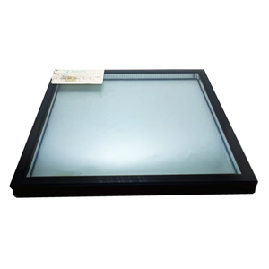 Panneau de fenêtre à double <span class=keywords><strong>vitrage</strong></span> à économie d'énergie avec verre trempé Low-E de 5 mm et intercalaire en aluminium 12A - Product Image 2