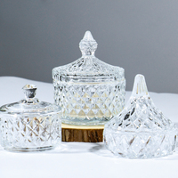 Bocaux et bouteilles de rangement en verre pour bonbons, fruits et snacks, style européen, prix d'usine, pour la décoration intérieure