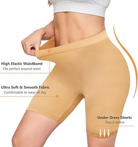 <span class=keywords><strong>Tiktok</strong></span> Vente Chaude Femmes Slip Shorts pour Sous Robe Taille Haute Sans Couture Shorts Tummy Control Workout Biker Shorts Femmes - Product Image 2