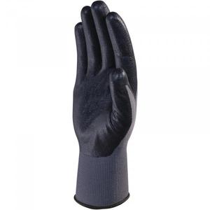 DELTA PLUS - VE722NO07-M Polyester gris-noir gant tricoté avec paume en mousse nitrile (multi-pack) - EAN MW131429 GLOVES - Product Image 2