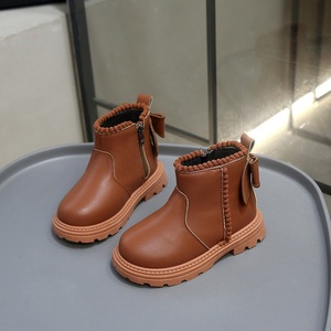 Botas de Invierno 2026 para Niñas, con Cierre Lateral, Ligeras, Antideslizantes, de Cuero Sintético, Cálidas e Impermeables - Product Image 6