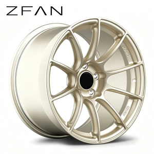 Jantes en alliage forgé ZFAN 18-23 pouces 5x114.<span class=keywords><strong>3</strong></span> en aluminium 6061-T6 poli à cinq branches pour Tesla Zeekr Model <span class=keywords><strong>3</strong></span> - Product Image 1
