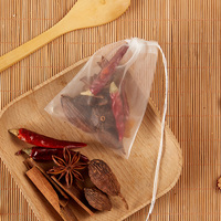 Sacs à thé en nylon jetables de qualité alimentaire, taille personnalisable, avec cordon de serrage, pour thé en vrac, café, herbes, best-seller