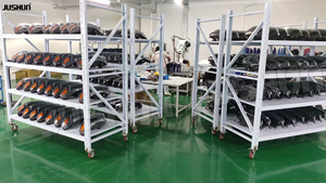 ระบบไฟส่องสว่างรถยนต์ JUSHUN ไฟหน้า LED พร้อมเอฟเฟกต์เปิด-ปิด สำหรับรถยนต์โตโยต้า คราวน์ ปี 2003-2008 รุ่นที่ 12 ตาปีศาจสีแดง - Product Image 5