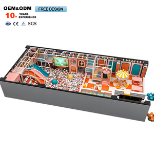 Nuevo Diseño de Área de Juegos Interior Comercial con Tobogán para Niños, Área de Juegos Interior Infantil con Tobogán - Product Image 3