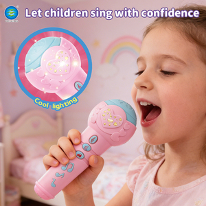 Radio éducative pour enfants avec microphone, écouteurs et câble audio, lecteur de musique portable connectable au téléphone, cadeau pour enfants - Product Image 3