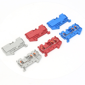 Pt 2.5tw Din-Rail mùa xuân nạp khối thiết bị đầu cuối 1 trong 2 ra Push-in công cụ-ít - Product Image 3
