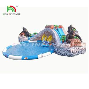 La boule gonflable de natation de parc aquatique de <span class=keywords><strong>piscine</strong></span> joue la glissière d'eau gonflable de piscines pour des enfants et des adultes - Product Image 4