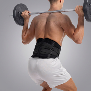 Ceinture de soutien lombaire respirante et amovible pour le soulagement quotidien des douleurs dorsales, avec compression et protection lombaire - Product Image 1