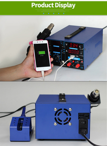 A-BF làm lại Trạm Hàn kỹ thuật số nâng cấp SMD 3 trong 1 sửa chữa PCB di động Trạm Hàn khí nóng cung cấp điện hàn sắt - Product Image 6