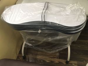 Foshan-<span class=keywords><strong>mesas</strong></span> de manicura <span class=keywords><strong>para</strong></span> salón de manicura, muebles portátiles con reposabrazos, Color y tamaño personalizado - Product Image 4