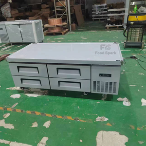 Refrigerador y Congelador Comercial de Acero Inoxidable para Debajo del Mostrador, para Cocinas Profesionales, Equipo de Cocina de Acero Inoxidable - Product Image 3