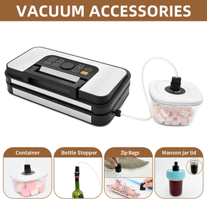 Kit de Inicio de Sellador al Vacío Fácil de Usar, con Bolsas Pre-cortadas, Set Completo, Modo Suave y Normal, Pantalla de Progreso, para Principiantes en el Hogar - Product Image 6