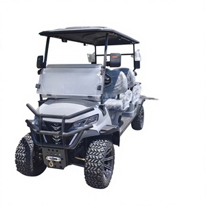 Voiturette de golf électrique tout-terrain multifonctionnelle à 4 places, surélevée - Product Image 4