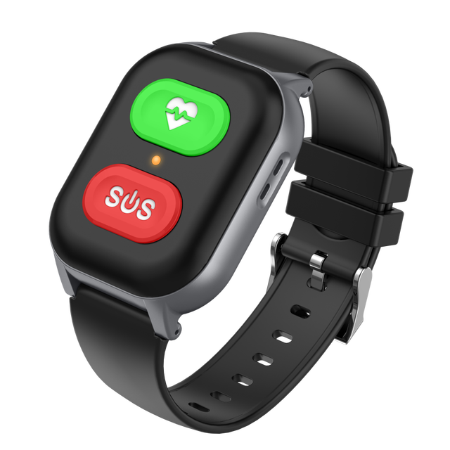 CT31 Elderly Smart Watch 4G GPS Tracking SOS Emergency Fall Detection Senior Health Monitor Wrist Watch