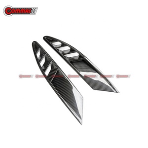 Piezas de Auto de Fibra de Carbono Seca de Excelente Calidad, Estilo Commas, Rejilla de Ventilación Delantera para Ferrari 458 - Product Image 4