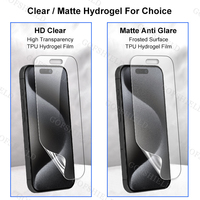 Rouleau de film hydrogel TPU 1,04x100m mat et transparent, auto-réparateur, résistant aux rayures, film protecteur d'écran flexible, directement de l'usine OEM